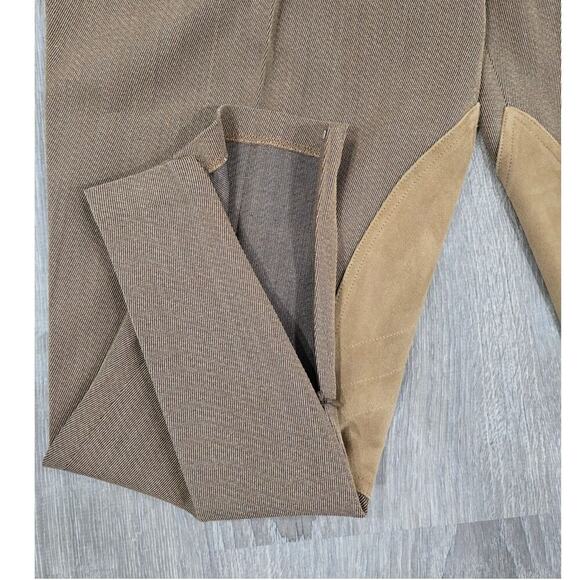 NWT Lauren Ralph Lauren Pleated Bi-stretch Jodhpur Pants size 8 - Picture 6 of 10